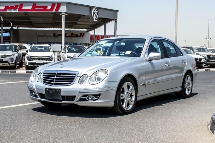 Подержанный Mercedes-Benz E-Class 350 III (W211, S211) Рестайлинг, 3.5 л, 2008 в Дубае от Tokuso Motors FZCO Серебристый цвет. Японская | AUTO.AE