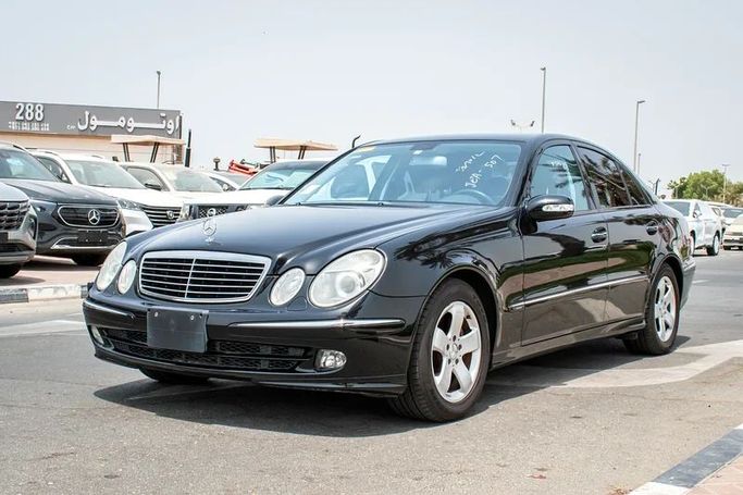 Подержанный Mercedes-Benz E-Class 350 III (W211, S211), 3.5 л, 2005 в Дубае от Tokuso Motors FZCO Черный цвет. Японская | AUTO.AE