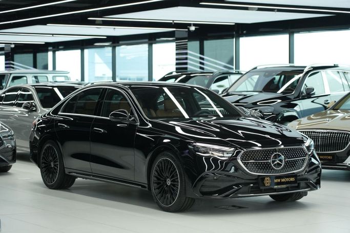 جديدة Mercedes-Benz E-Class 350 السادس (W214، S214), 2.0 l, 2026 في في دبي من MW Motors ، اللون أسود. مواصفات الخليج | AUTO.AE | إعلان #250187