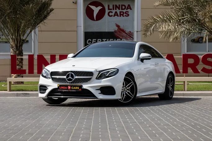 Used Mercedes-Benz E-Class 200 V (W213, S213, C238), 2.0 l, 2019 in Dubai by Linda Cars, White color. GCC Specs | AUTO.AE | Listing #264948