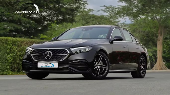 Новый Mercedes-Benz E-Class 200 VI (W214, S214), 2.0 л, 2026 в ОАЭ, Дубай от Automax® Черный цвет.  | AUTO.AE | Объявление #268921
