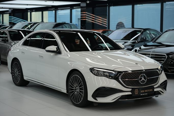 New Mercedes-Benz E-Class 200 VI (W214, S214), 2.0 l, 2026 in UAE, Dubai, White color. GCC Specs | AUTO.AE | Listing #280820