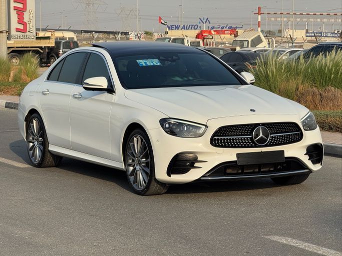 Used ⁦Mercedes-Benz E-Class 350 V (W213, S213, C238) Facelift, 2.0 l, 2021⁩ in UAE, Dubai by MY MOTORS FZE, White color. Korean Specs | AUTO.AE | Listing #287468