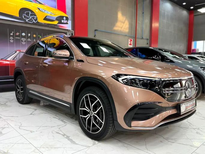 مستعملة Mercedes-Benz EQA 350 I, 2022 في في دبي من Kamdhenu Cars، اللون برونزي. مواصفات الخليج | AUTO.AE