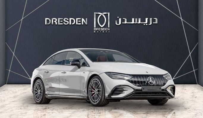 Новый Mercedes-Benz EQE AMG 43 4Matic, 2023 в Дубае от Dresden Motors Серый цвет. Европейская | AUTO.AE