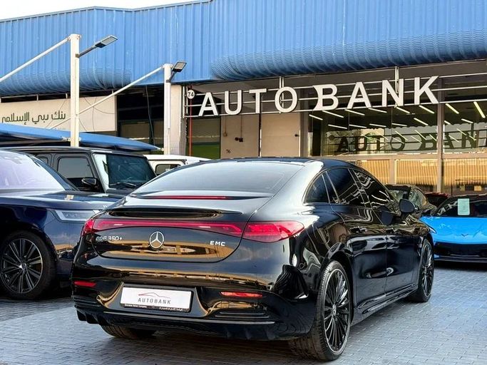 Used Mercedes-Benz EQE 350+, 2023 in Dubai by Auto Bank Motors, Black color. GCC Specs | AUTO.AE
