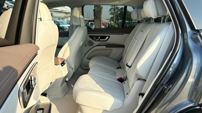 New Mercedes-Benz EQS 450, 2023 in Dubai by Falcons GT Motors FZCO, Grey color. European Specs | AUTO.AE