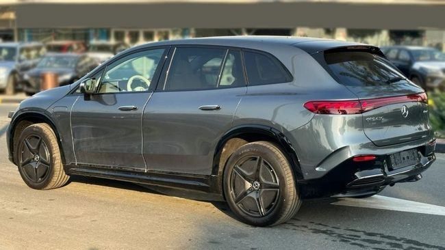 New Mercedes-Benz EQS 450, 2023 in Dubai by Falcons GT Motors FZCO, Grey color. European Specs | AUTO.AE