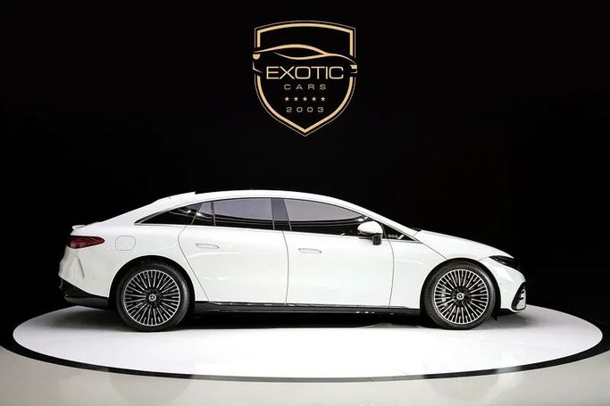 Used Mercedes-Benz EQS 580, 2022 in Dubai by Exotic Cars, White color. GCC Specs | AUTO.AE