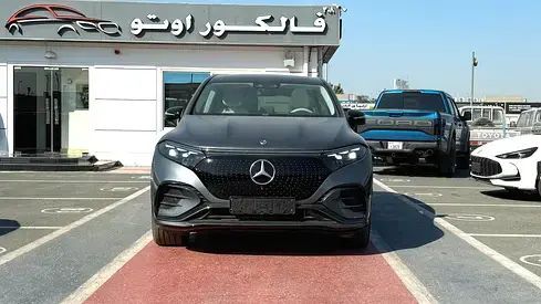 New Mercedes-Benz EQS SUV 450, 2025 in Dubai by Valcor Auto, Grey color. Chinese Specs | AUTO.AE