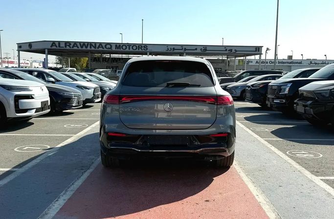New Mercedes-Benz EQS SUV 450, 2025 in Dubai by Valcor Auto, Grey color. Chinese Specs | AUTO.AE