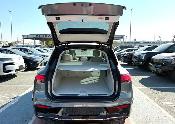 New Mercedes-Benz EQS SUV 450, 2025 in Dubai by Valcor Auto, Grey color. Chinese Specs | AUTO.AE