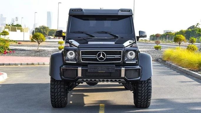 Used Mercedes-Benz G-Class AMG 6x6 II, 4.4 l, 2018 in Dubai by 8 Ba Motors, Black color. GCC Specs | AUTO.AE