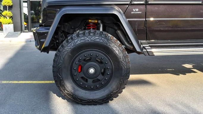 Used Mercedes-Benz G-Class AMG 6x6 II, 4.4 l, 2018 in Dubai by 8 Ba Motors, Black color. GCC Specs | AUTO.AE