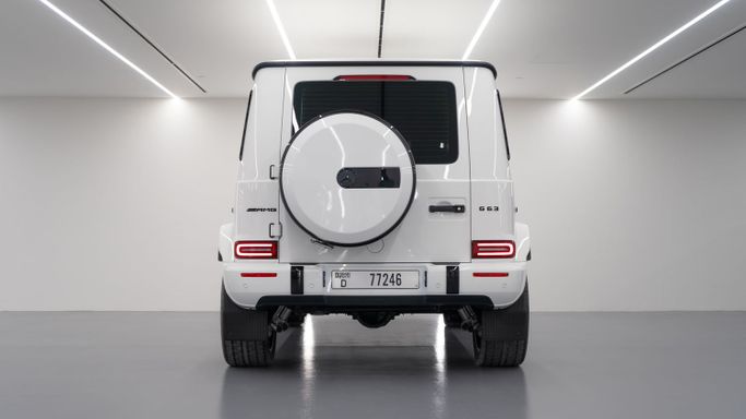 Mercedes-Benz G-Class AMG Brabus 800 II (W463), 2022 business suv 5 dr. for rent in Dubai by POF RENTAL, white color | AUTO.AE