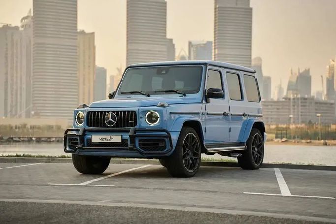 Mercedes-Benz G-Class AMG 63 AMG II (W463), 2023 رجال الأعمال دفع رباعي 5 أبواب للتأجير في في دبي من LeveL Up Car Rental ، اللون أزرق | AUTO.AE | إعلان #1799