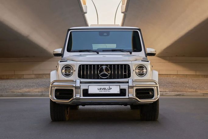Mercedes-Benz G-Class AMG 63 AMG II (W463), 2023 внедорожник 5 дв. бизнес класса в Дубае от LeveL Up Car Rental  белый цвет | AUTO.AE | Объявление #1801