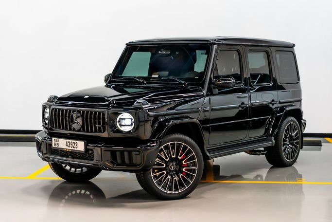 Mercedes-Benz G-Class AMG 63 4x4 Squared II (W463), 2025 business suv 5 dr. 4x4 squared for rent in Dubai by POF RENTAL, black color | AUTO.AE