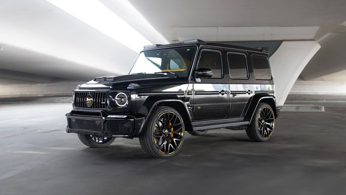 Mercedes-Benz G-Class AMG Brabus 800 II (W463), 2022 business suv 5 dr. for rent in Dubai by AVA car rental, black color | AUTO.AE