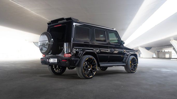Mercedes-Benz G-Class AMG Brabus 800 II (W463), 2022 business suv 5 dr. for rent in Dubai by AVA car rental, black color | AUTO.AE