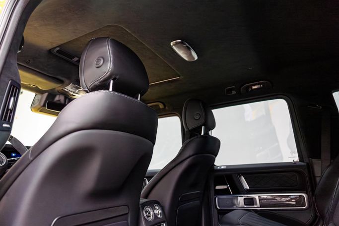 Mercedes-Benz G-Class AMG 63 AMG II (W465) Facelift, 2025 business suv 5 dr. for rent in Dubai by POF RENTAL, yellow color | AUTO.AE