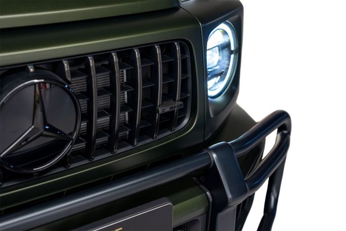 Новый Mercedes-Benz G-Class AMG 63 AMG II (W465) Рестайлинг, 4.0 л, 2025 в Дубае от PUPIL OF FATE MOTORS Зеленый цвет. GCC | AUTO.AE