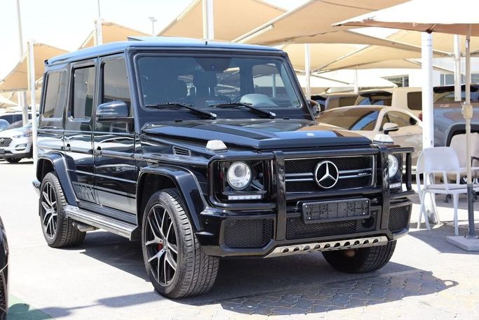 Подержанный Mercedes-Benz G-Class AMG 63 AMG I (W463) Рестайлинг 3, 5.5 л, 2016 в Дубае от Dresden Motors Черный цвет. GCC | AUTO.AE