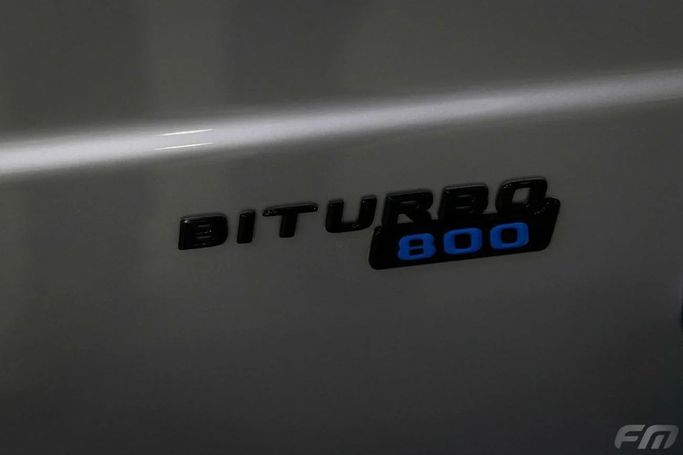 Новый Mercedes-Benz G-Class AMG Brabus 800 II (W463), 4.0 л, 2023 в Дубае от Fakhoury Серебристый цвет. Европейская | AUTO.AE