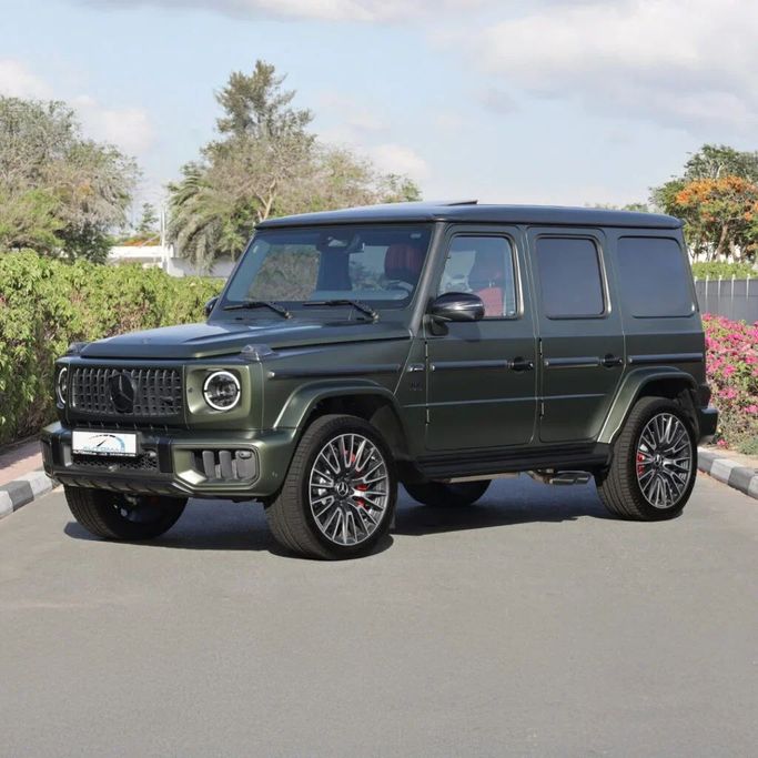 New Mercedes-Benz G-Class AMG 63 AMG II (W465) Facelift, 4.0 l, 2025 in Dubai by Auto Max Group, Black color. European Specs | AUTO.AE
