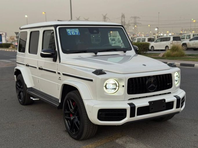 Used Mercedes-Benz G-Class AMG 63 AMG II (W463), 4.0 l, 2022 in Dubai by Saeed Auto, White color. Japanese Specs | AUTO.AE