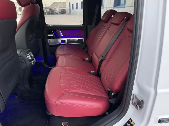 Used Mercedes-Benz G-Class AMG 63 AMG II (W463), 4.0 l, 2022 in Dubai by Saeed Auto, White color. Japanese Specs | AUTO.AE