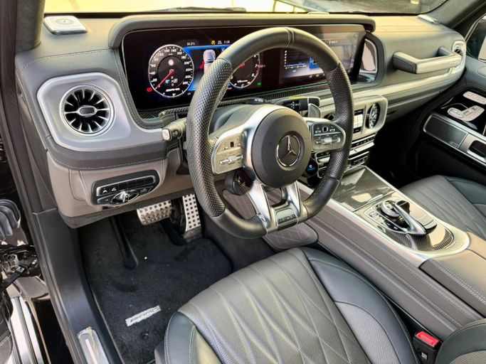 Подержанный Mercedes-Benz G-Class AMG 63 AMG II (W465) Рестайлинг, 4.0 л, 2024 в Дубае от Saeed Auto Черный цвет. Японская | AUTO.AE