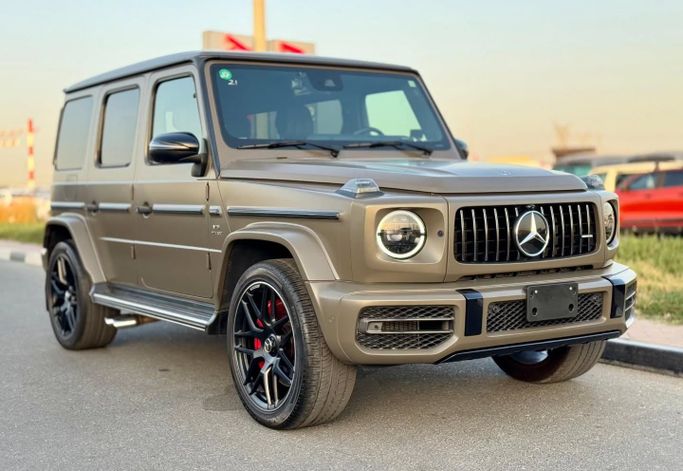 Used Mercedes-Benz G-Class AMG 63 AMG II (W463), 4.0 l, 2021 in Dubai by Saeed Auto, Green color. Japanese Specs | AUTO.AE