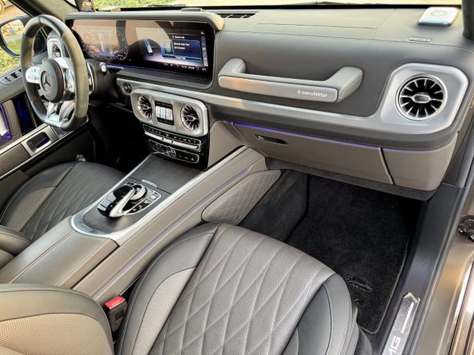 Used Mercedes-Benz G-Class AMG 63 AMG II (W463), 4.0 l, 2021 in Dubai by Saeed Auto, Green color. Japanese Specs | AUTO.AE