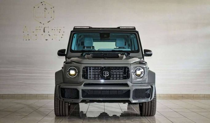 New Mercedes-Benz G-Class AMG Brabus 800 II (W465) Facelift, 4.0 l, 2024 in Dubai by F7 Motors, Grey color. European Specs | AUTO.AE