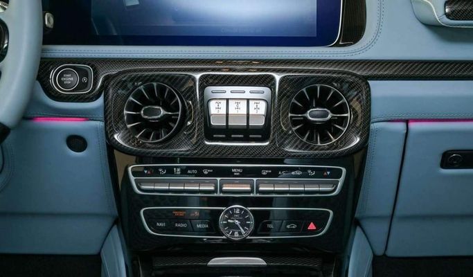 New Mercedes-Benz G-Class AMG Brabus 800 II (W465) Facelift, 4.0 l, 2024 in Dubai by F7 Motors, Grey color. European Specs | AUTO.AE