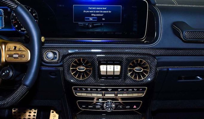 New Mercedes-Benz G-Class AMG Brabus 800 II (W465) Facelift, 4.0 l, 2024 in Dubai by F7 Motors, Black color. European Specs | AUTO.AE