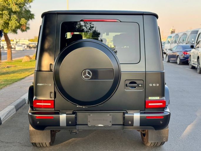 Used Mercedes-Benz G-Class AMG 63 AMG II (W463), 4.0 l, 2022 in Dubai by Saeed Auto, Black color. Japanese Specs | AUTO.AE