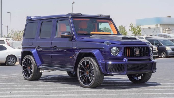 New Mercedes-Benz G-Class AMG Brabus 800 II (W465) Facelift, 4.0 l, 2024 in Dubai by Najem Motors, Blue color. European Specs | AUTO.AE