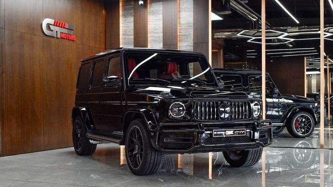 New Mercedes-Benz G-Class AMG 63 AMG II (W465) Facelift, 4.0 l, 2024 in Dubai by Najem Motors, Black color. European Specs | AUTO.AE