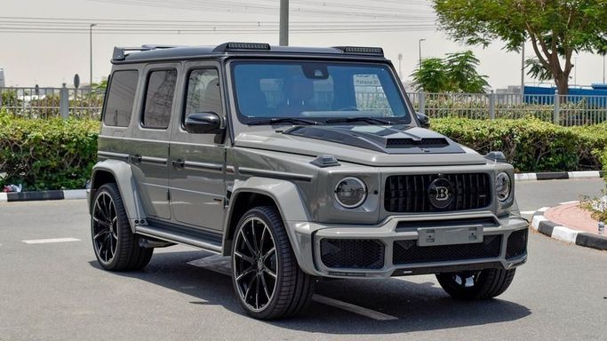 New Mercedes-Benz G-Class AMG Brabus 800 II (W465) Facelift, 4.0 l, 2024 in Dubai by Najem Motors, Grey color. European Specs | AUTO.AE
