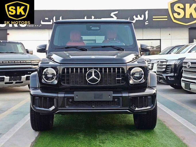 New Mercedes-Benz G-Class AMG 63 AMG II (W465) Facelift, 4.0 l, 2025 in Dubai by SK Motors, Black color. GCC Specs | AUTO.AE