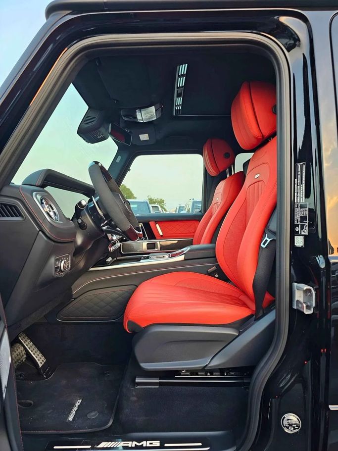 New Mercedes-Benz G-Class AMG 63 AMG II (W465) Facelift, 4.0 l, 2025 in Dubai by SK Motors, Black color. GCC Specs | AUTO.AE