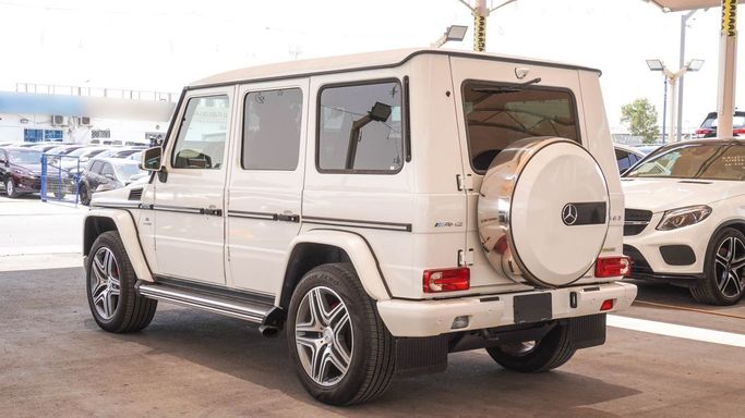 Подержанный Mercedes-Benz G-Class AMG 63 AMG I (W463) Рестайлинг 3, 5.5 л, 2016 в Дубае от Ibitisam Motors Белый цвет.  | AUTO.AE