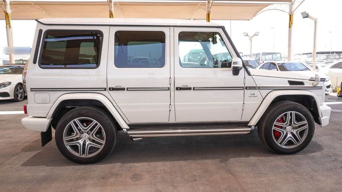 Подержанный Mercedes-Benz G-Class AMG 63 AMG I (W463) Рестайлинг 3, 5.5 л, 2016 в Дубае от Ibitisam Motors Белый цвет.  | AUTO.AE