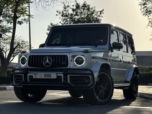 Used Mercedes-Benz G-Class AMG 63 AMG II (W463), 4.0 l, 2023 in Dubai by Falcons GT Motors FZCO, Silver color. European Specs | AUTO.AE