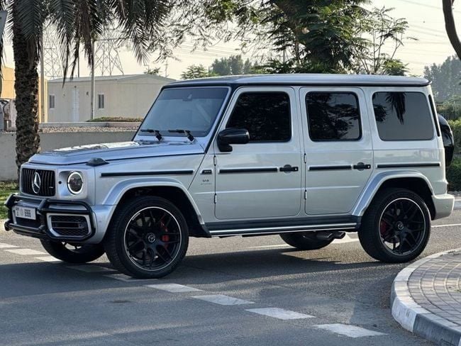 Used Mercedes-Benz G-Class AMG 63 AMG II (W463), 4.0 l, 2023 in Dubai by Falcons GT Motors FZCO, Silver color. European Specs | AUTO.AE
