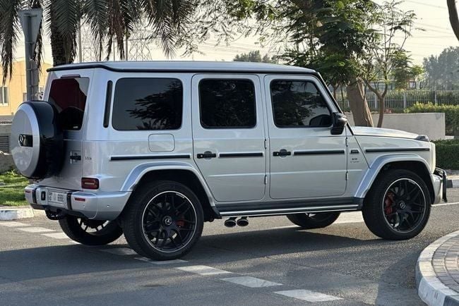 Used Mercedes-Benz G-Class AMG 63 AMG II (W463), 4.0 l, 2023 in Dubai by Falcons GT Motors FZCO, Silver color. European Specs | AUTO.AE