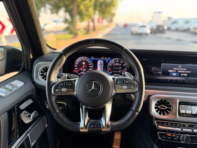 Used Mercedes-Benz G-Class AMG 63 AMG II (W463), 4.0 l, 2022 in Dubai by Lakhani Motors, Brown color. Japanese Specs | AUTO.AE
