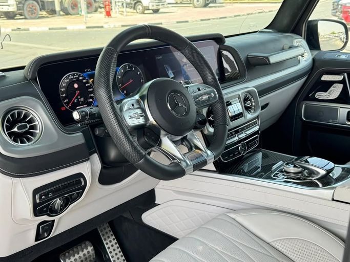 Used Mercedes-Benz G-Class AMG 63 AMG II (W463), 4.0 l, 2023 in Dubai by Lakhani Motors, Blue color. Japanese Specs | AUTO.AE